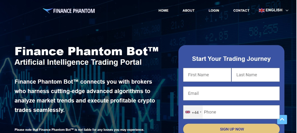 Finance Phantom website